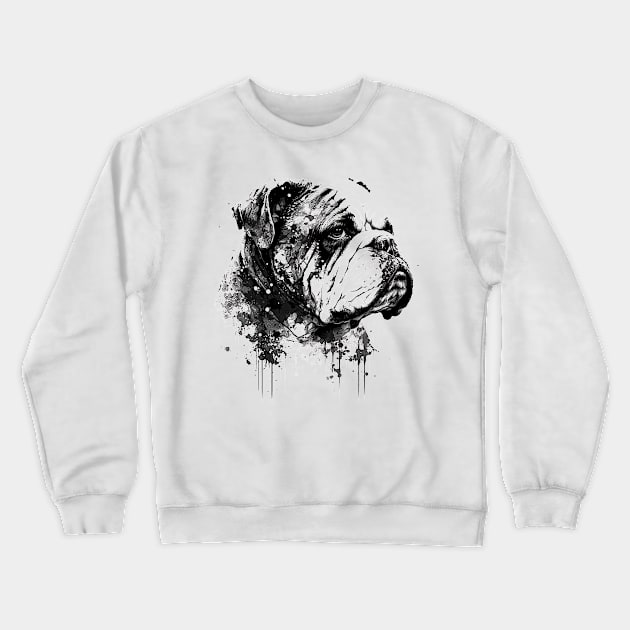 English Bulldog Crewneck Sweatshirt by Allbestshirts